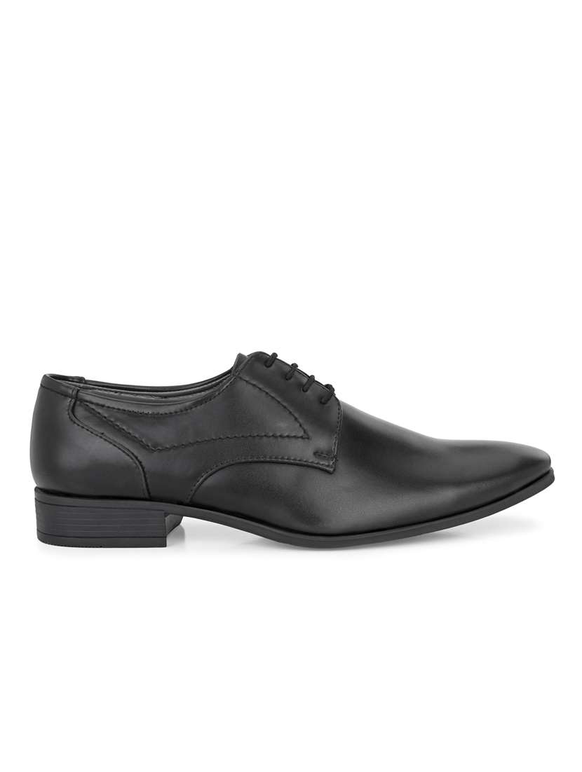 black lace-up derby shoes - 20017599 -  Standard Image - 1