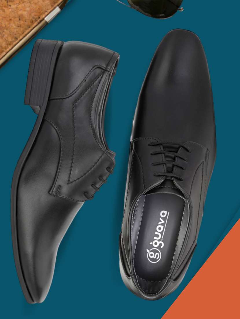 black lace-up derby shoes - 20017599 -  Standard Image - 6