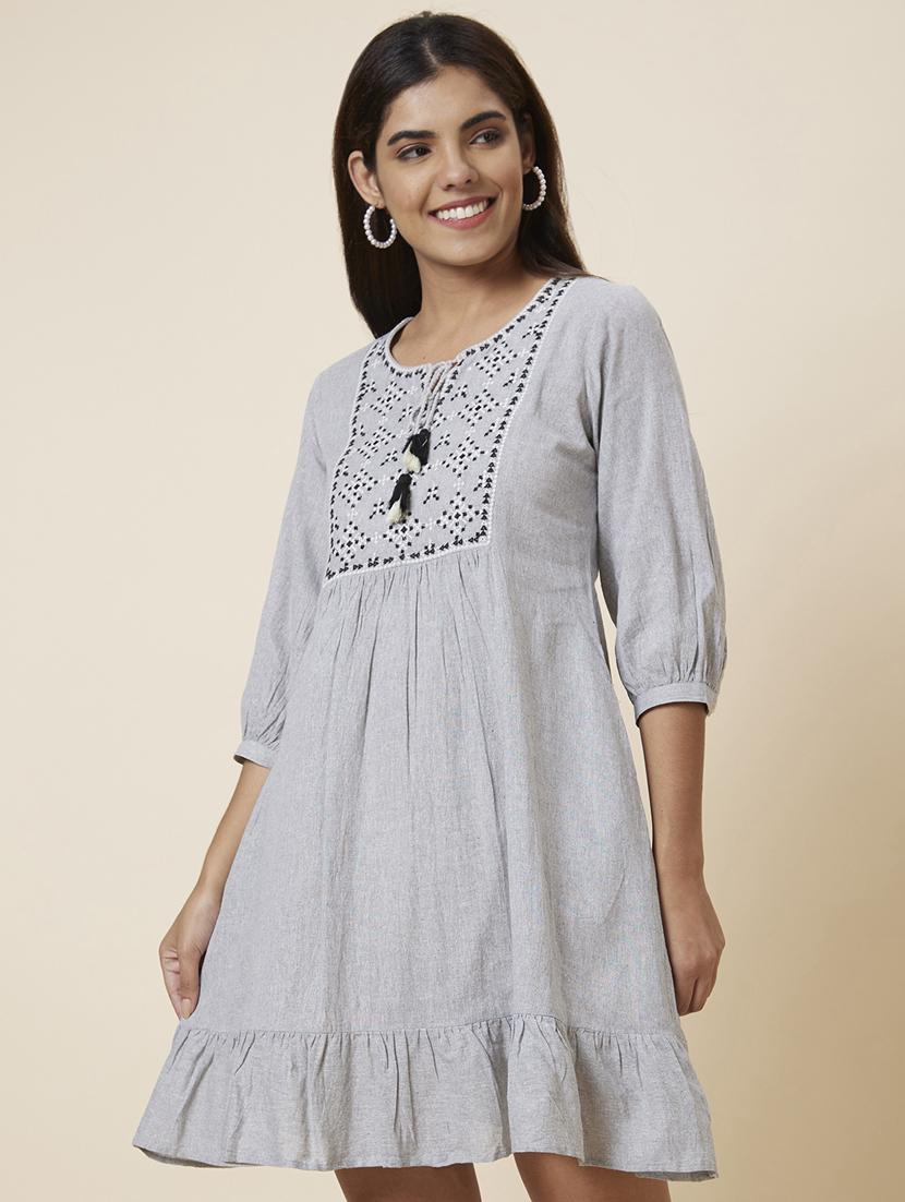 women's tiered dress mini dress - 20017934 -  Standard Image - 1