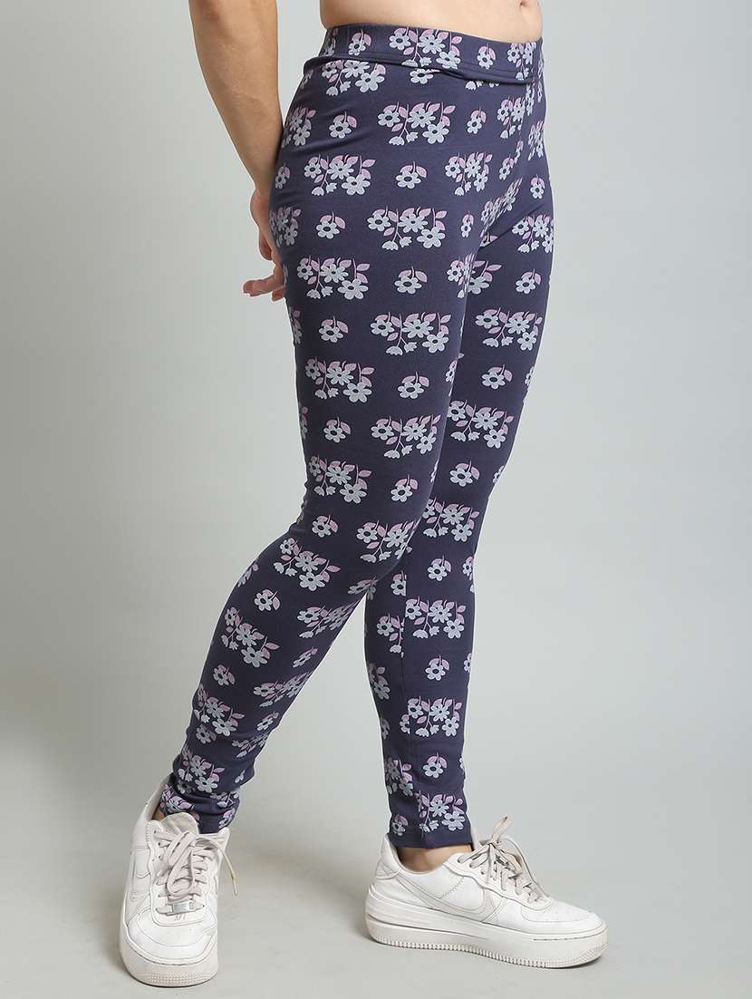 mid rise printed legging - 20018452 -  Standard Image - 1