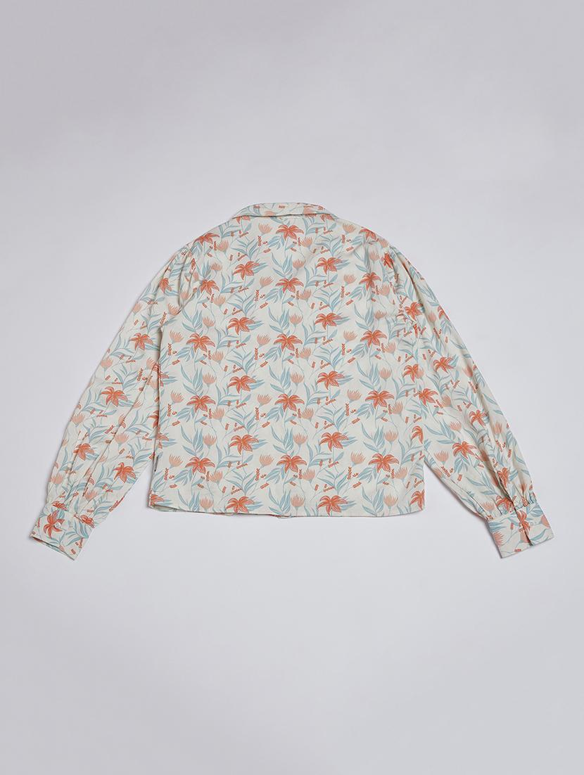 girls tie up neck top - 20018505 - Standard Image - 1