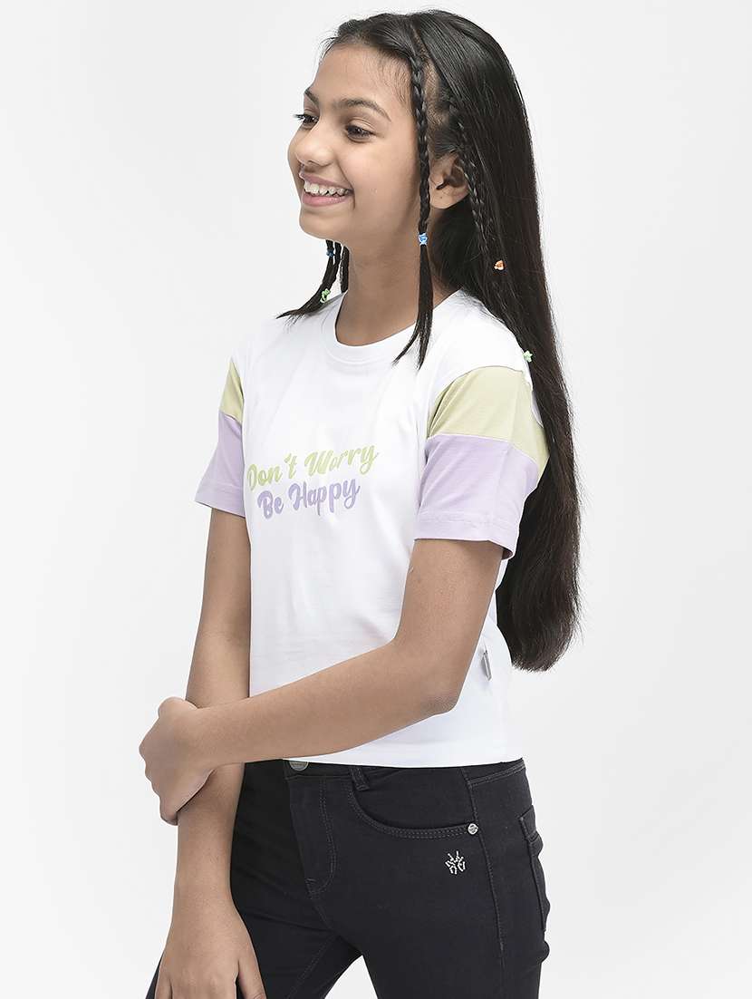 green cotton tee - 20018693 -  Standard Image - 1