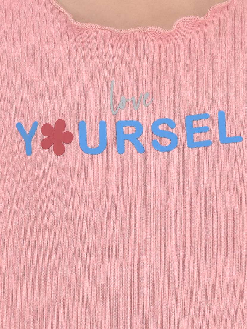 pink cotton tee - 20018699 -  Standard Image - 4