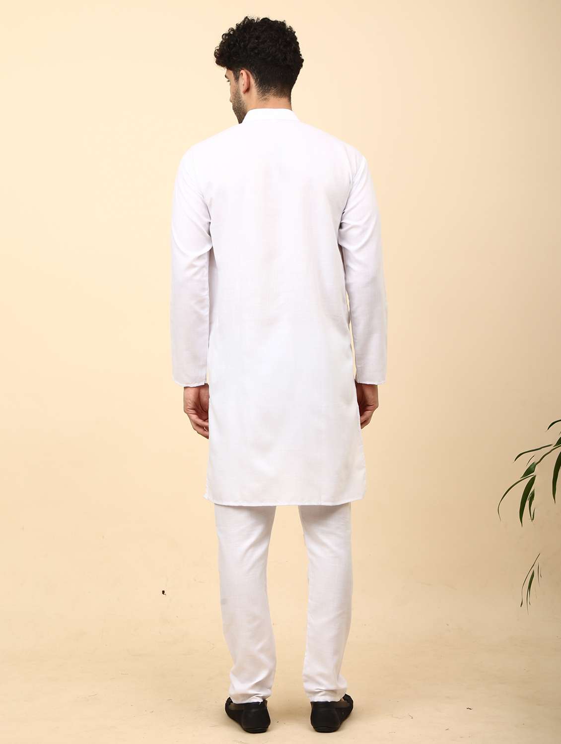 pack of 2 solid kurta pyjama set - 20018717 -  Standard Image - 4