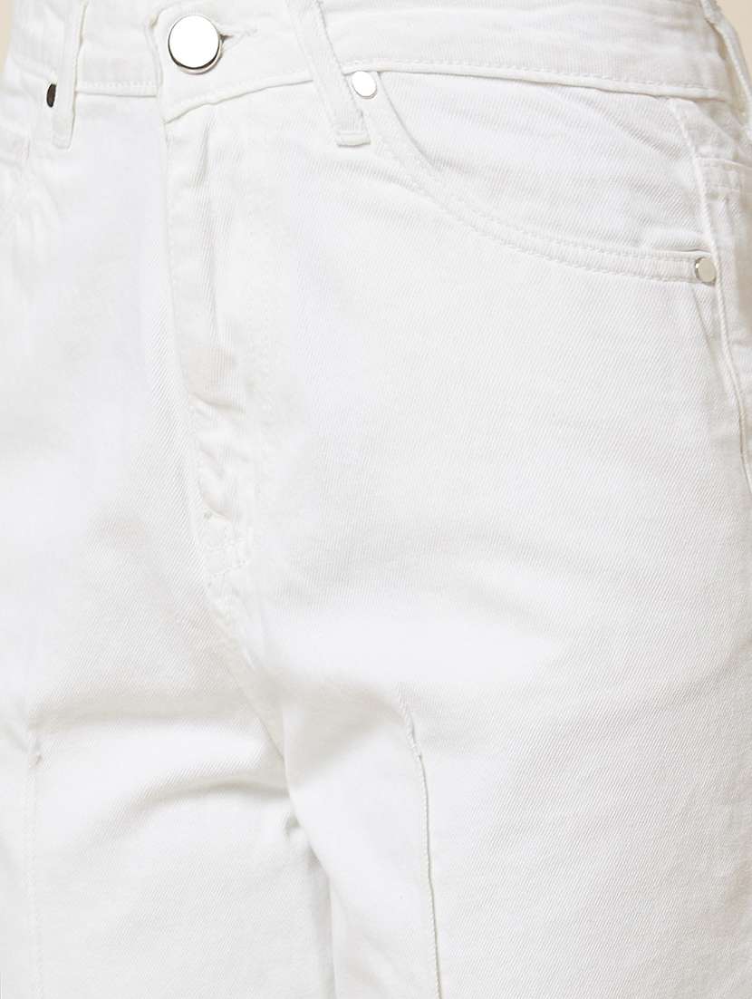 women's plain mom fit jeans - 20018988 - Standard Image - 4