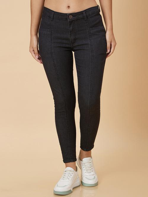 women's plain slim fit jeans - 20018998 - Standard Image - 0