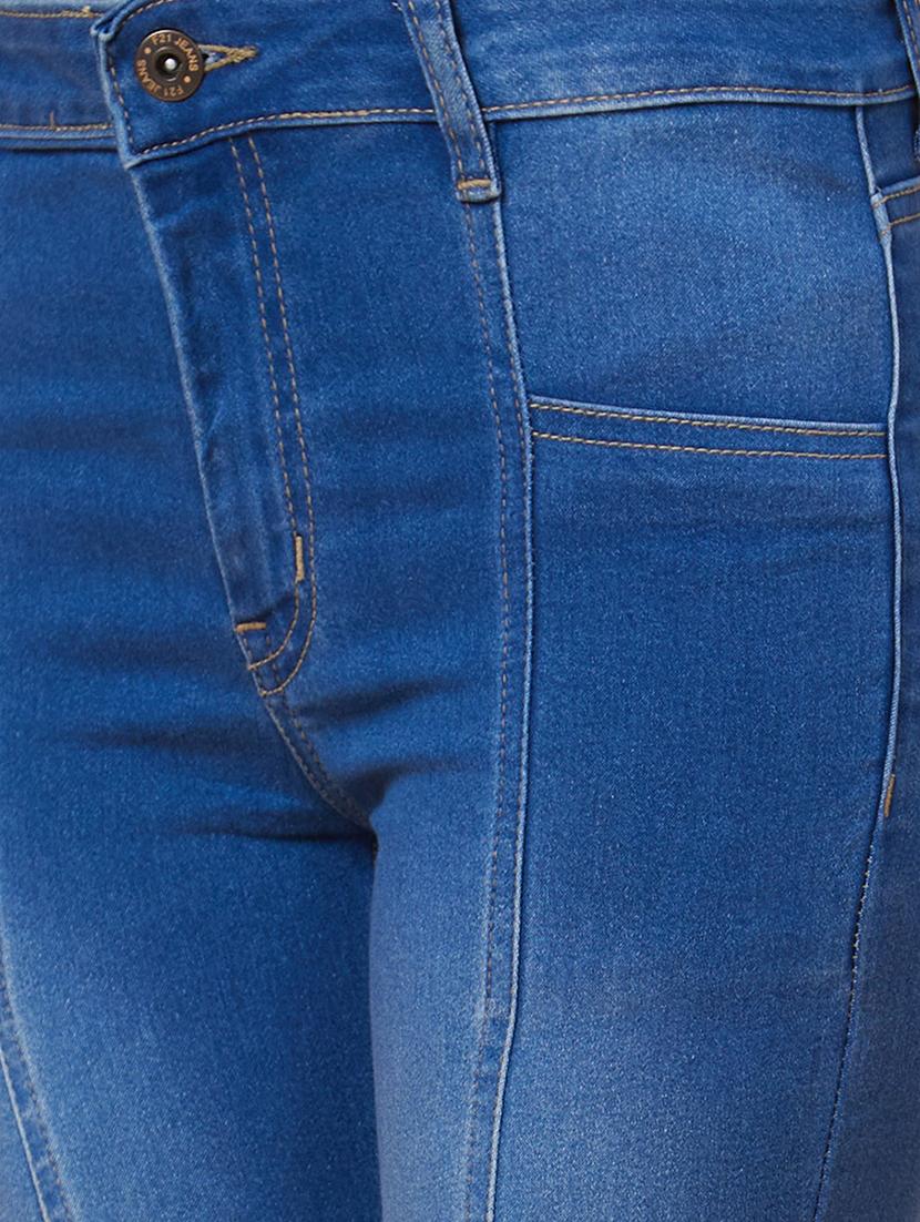 women's plain slim fit jeans - 20018999 - Standard Image - 4