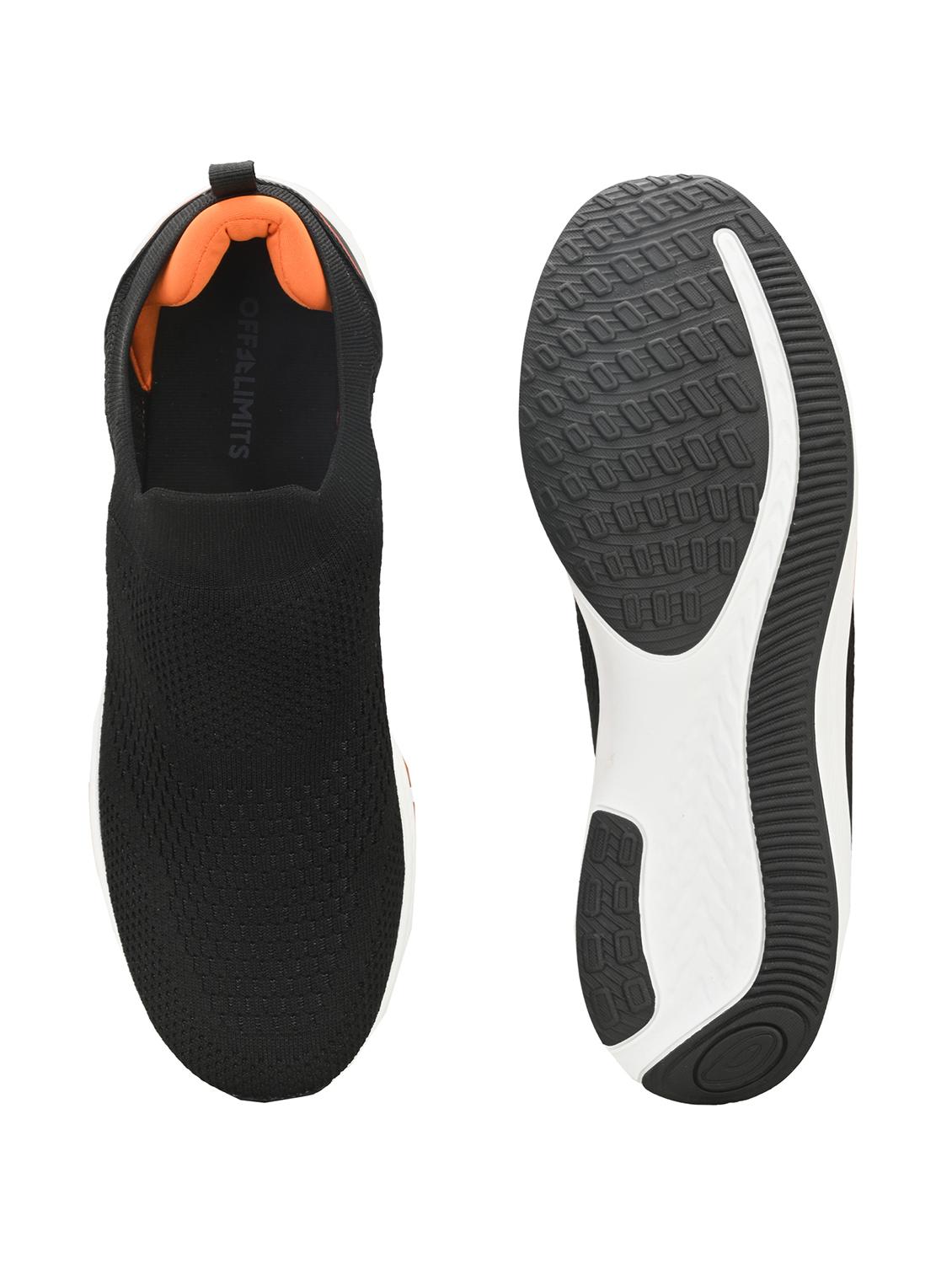 black sport shoes - 20019149 - Standard Image - 4