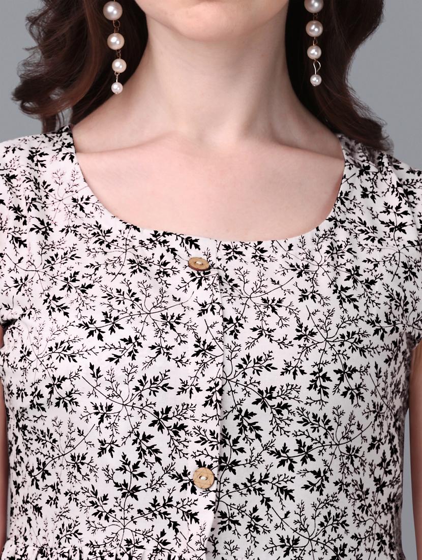 women's tiered dress floral dress - 20021814 - Standard Image - 4