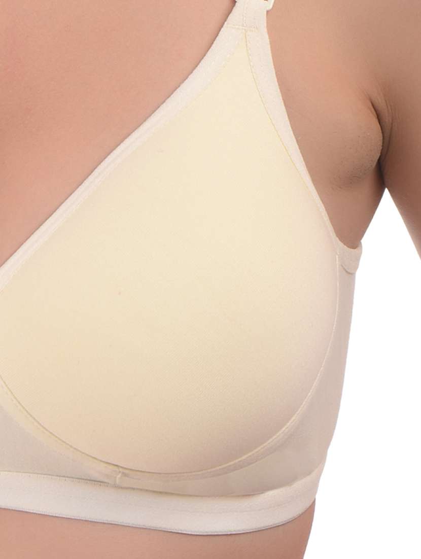 cream hosiery push up bra - 20021897 -  Standard Image - 4
