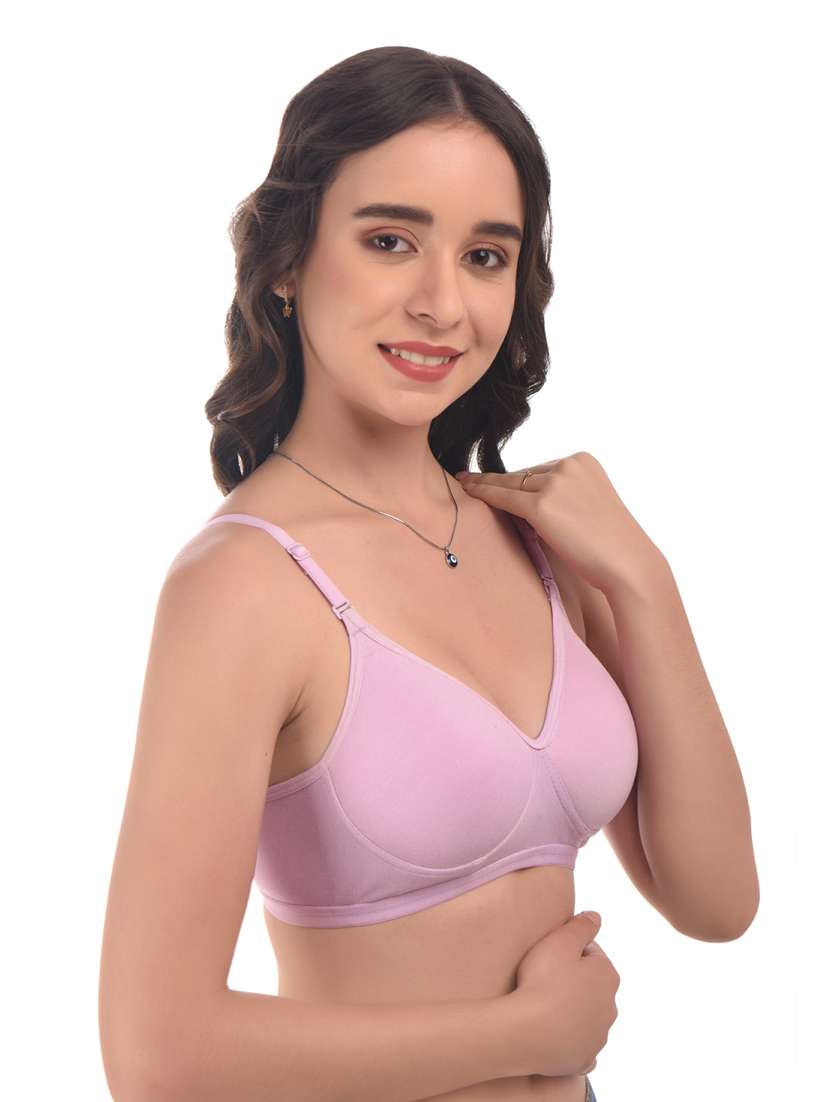 purple hosiery push up bra - 20021900 -  Standard Image - 1