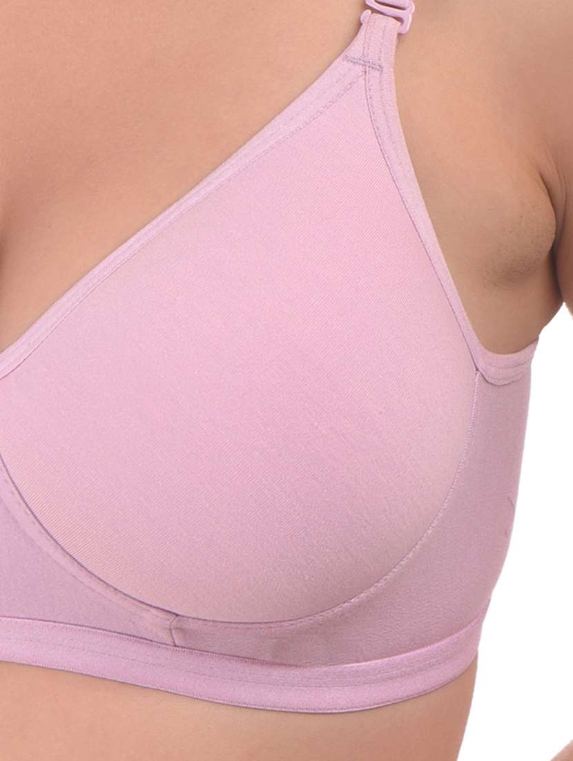 purple hosiery push up bra - 20021900 -  Standard Image - 4