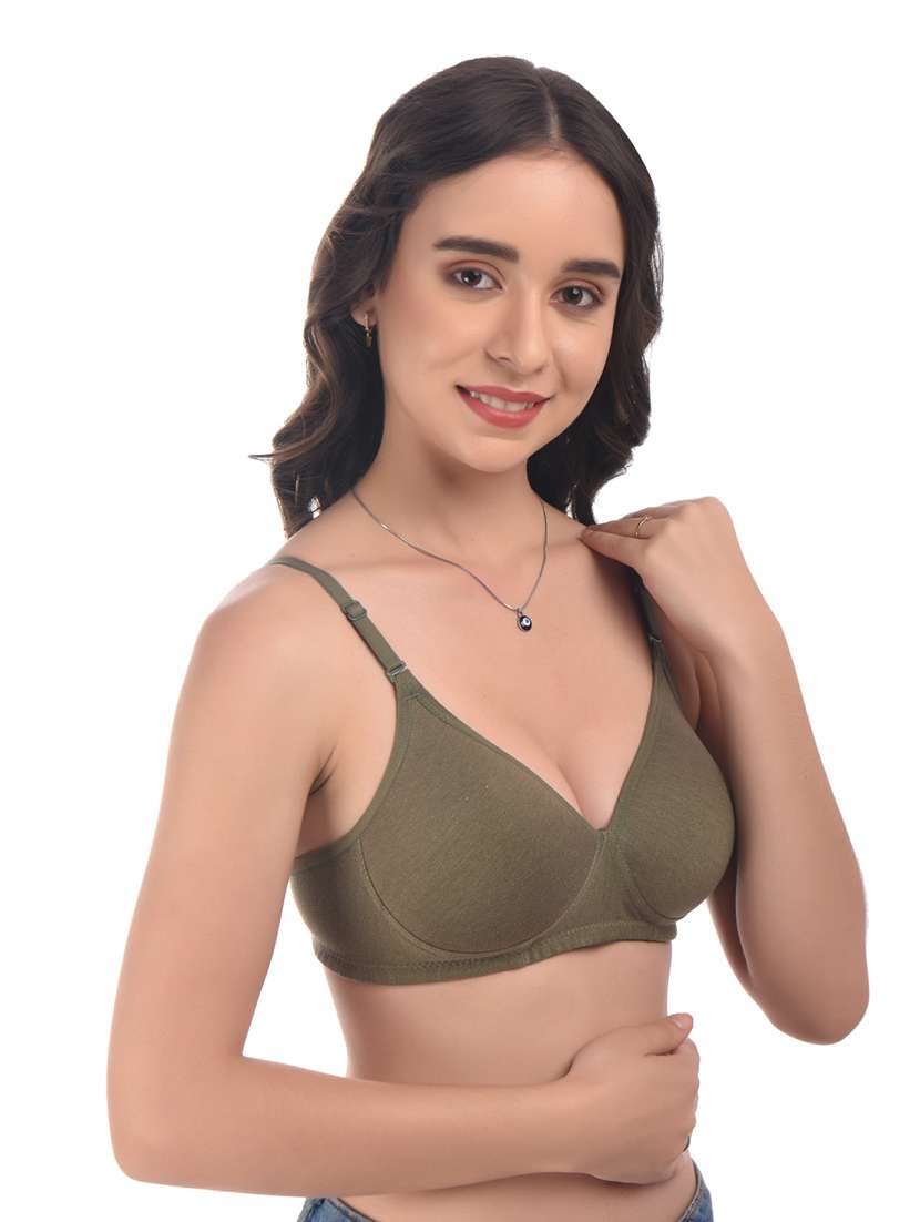 cream hosiery push up bra - 20021907 -  Standard Image - 1