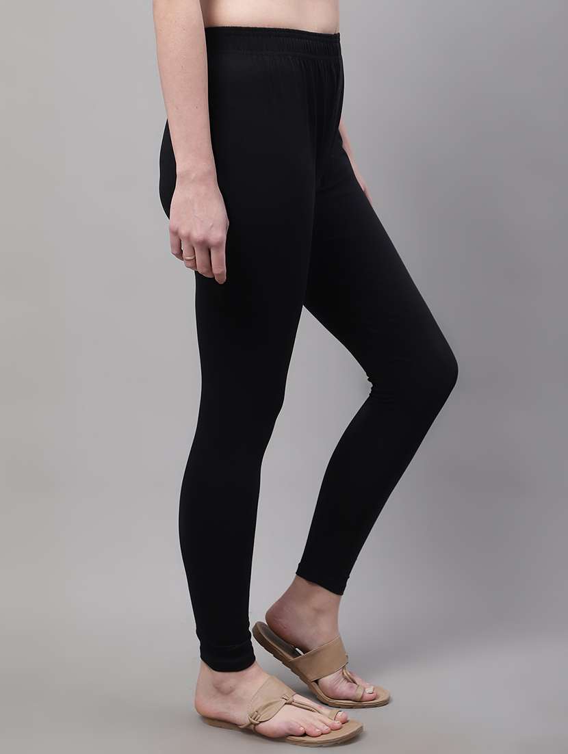 pack of 2 solid leggings - 20021947 -  Standard Image - 1