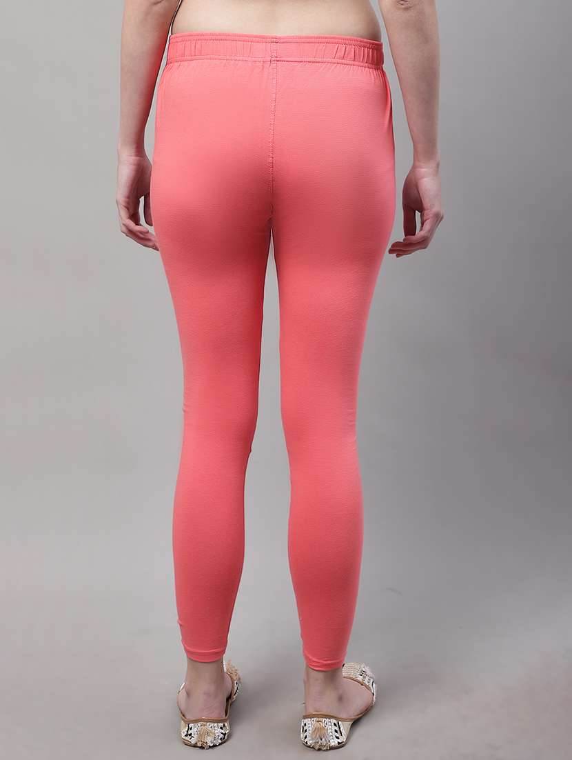 pack of 2 solid leggings - 20021953 - Standard Image - 4