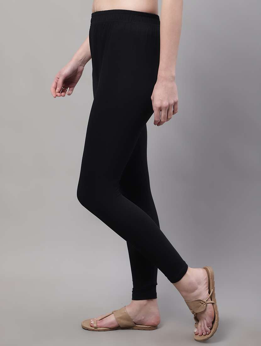 pack of 2 solid leggings - 20021961 -  Standard Image - 1
