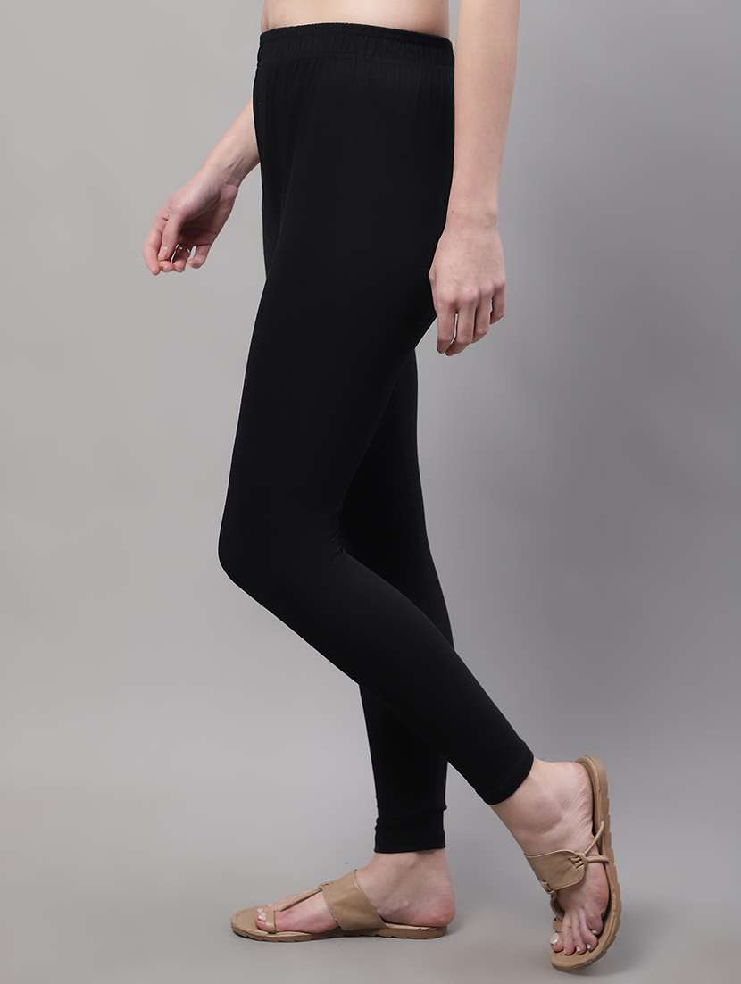 pack of 2 solid leggings - 20021966 -  Standard Image - 1