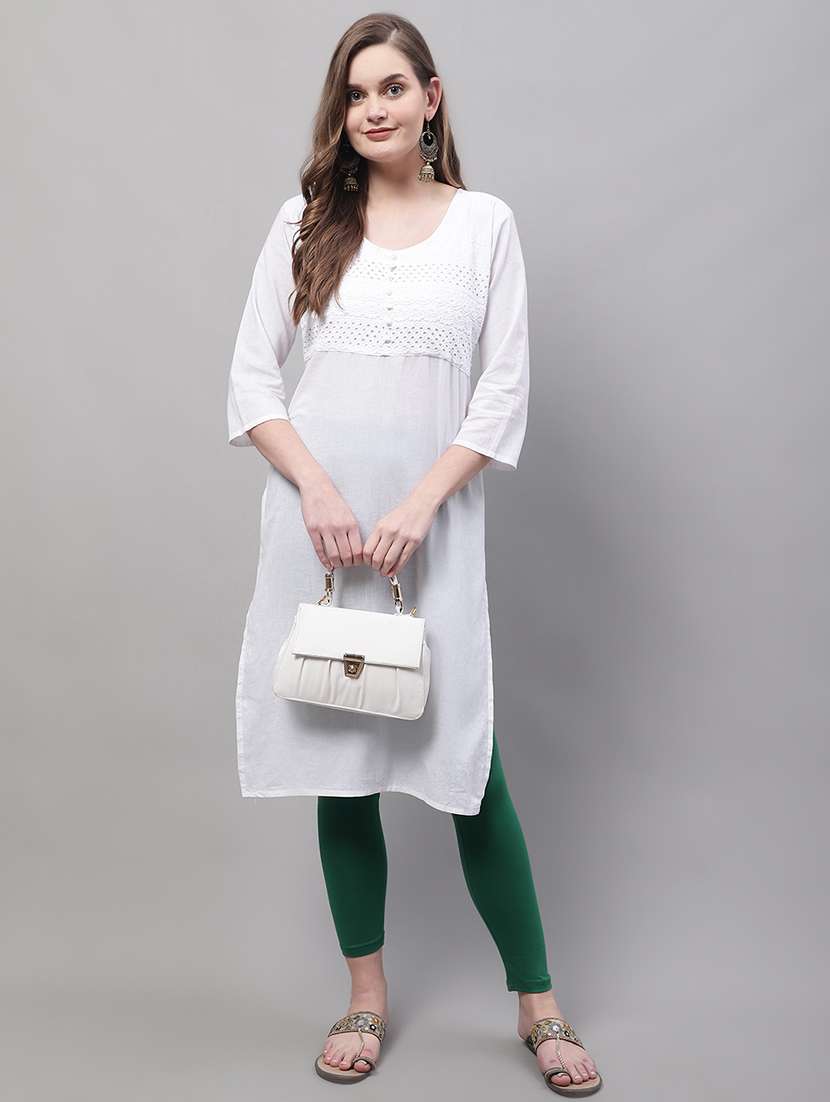 pack of 2 cotton leggings - 20022070 -  Standard Image - 6