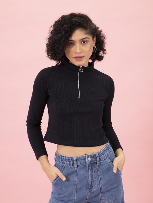 women's straight collared top - 20022901 -  Standard Image - 0