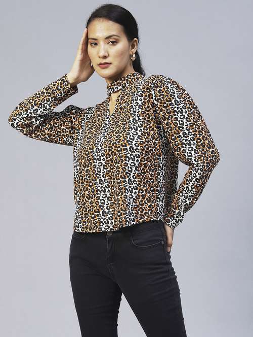 women's straight key hole neck top - 20022907 -  Standard Image - 0