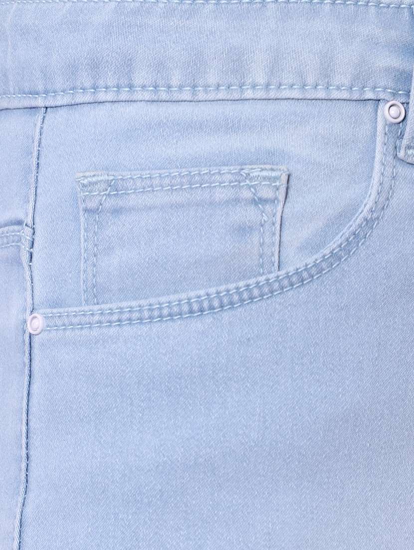 women's plain slim fit jeans - 20023001 -  Standard Image - 4