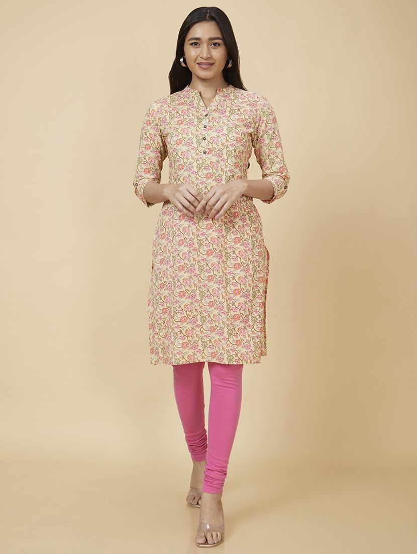 women's straight kurta - 20023080 - Standard Image - 1