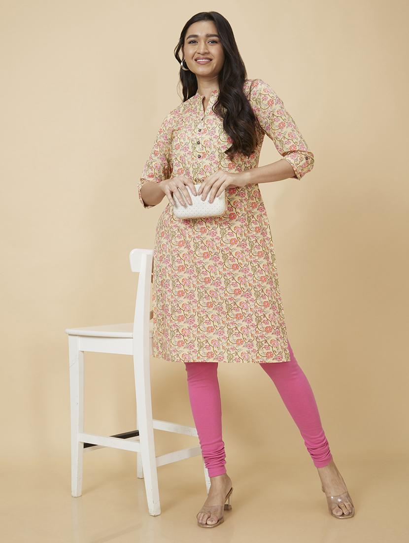 women's straight kurta - 20023080 - Standard Image - 4
