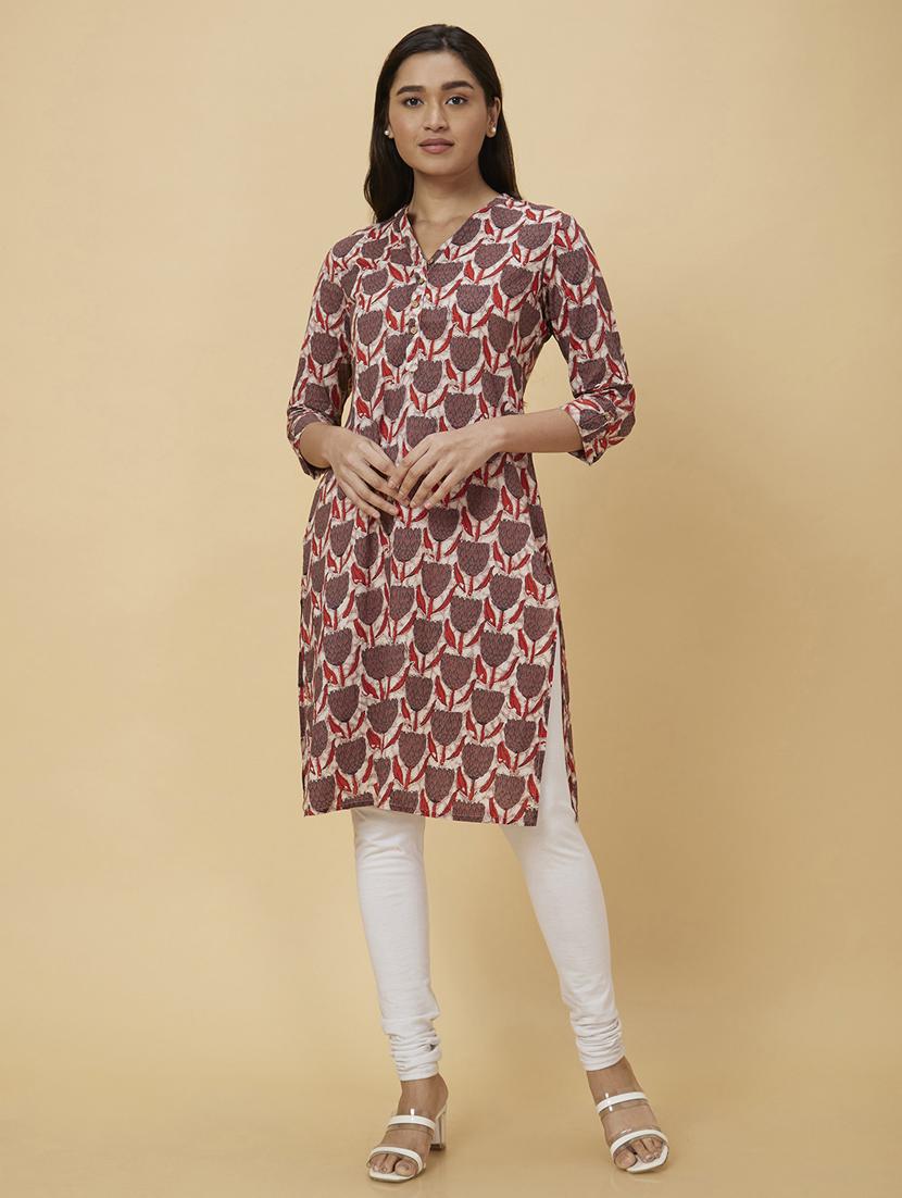 women's straight kurta - 20023086 - Zoom Image - 0