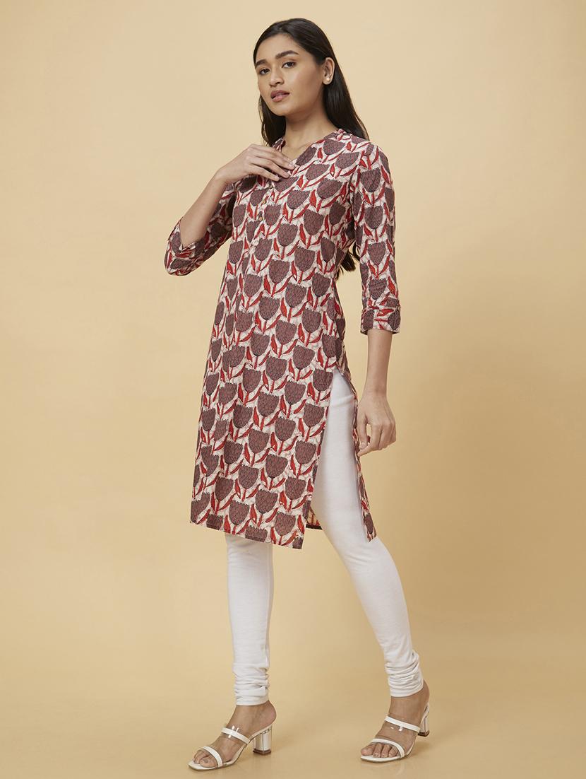 women's straight kurta - 20023086 - Standard Image - 1