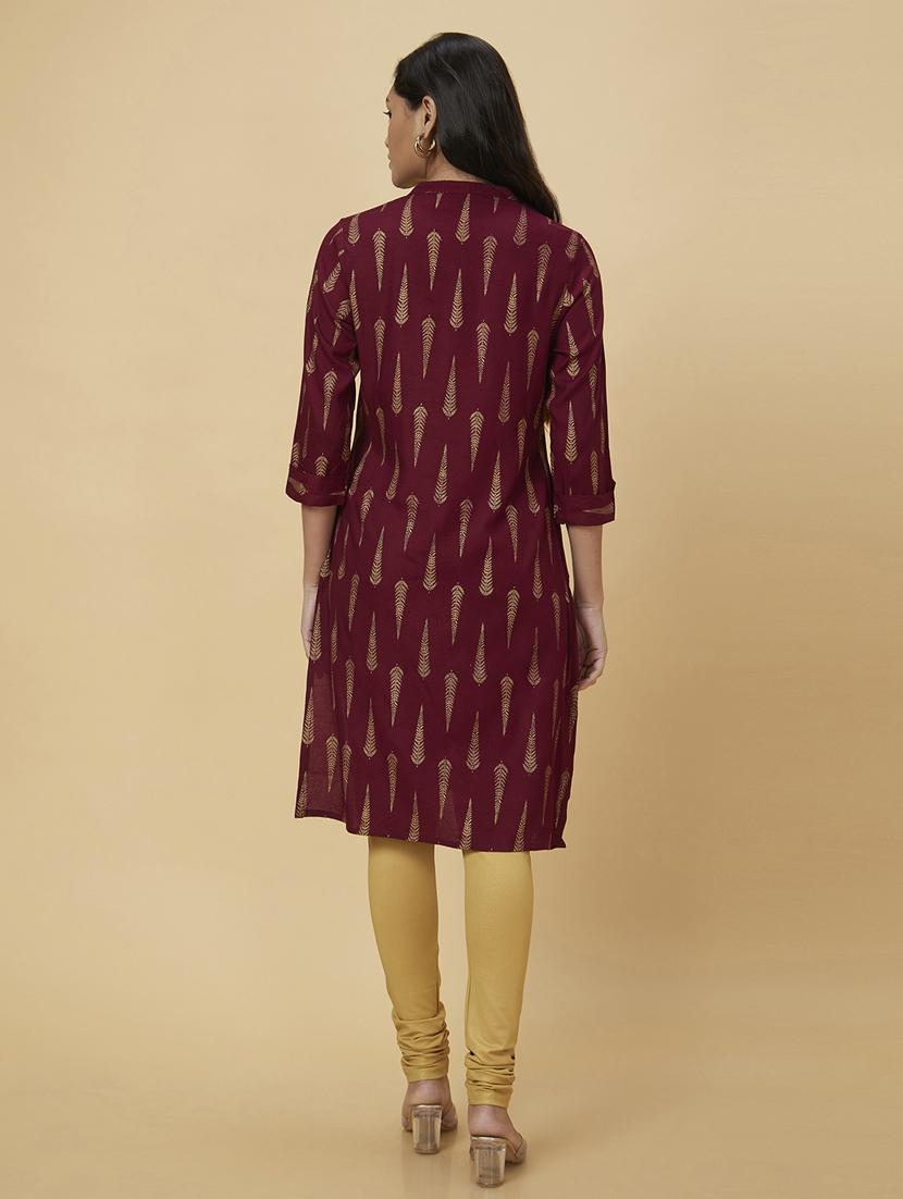 women's straight kurta - 20023092 - Standard Image - 4