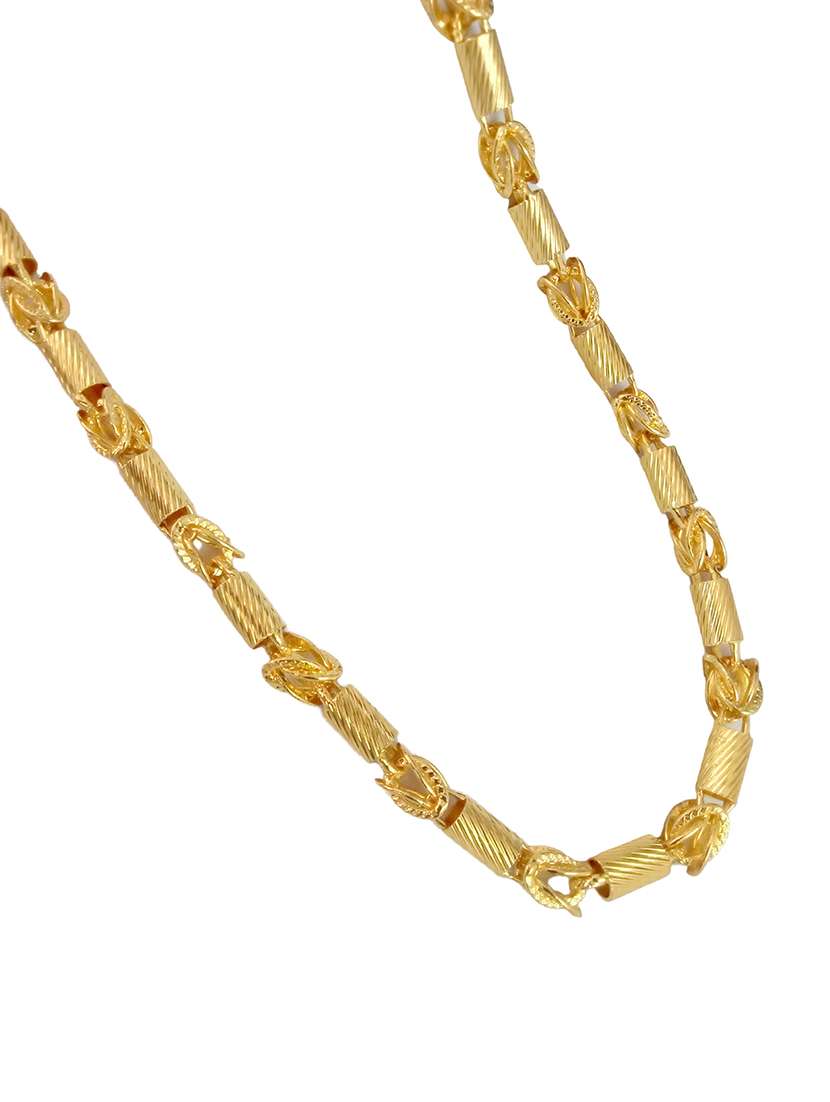 hemrupa gold plated chain for men 