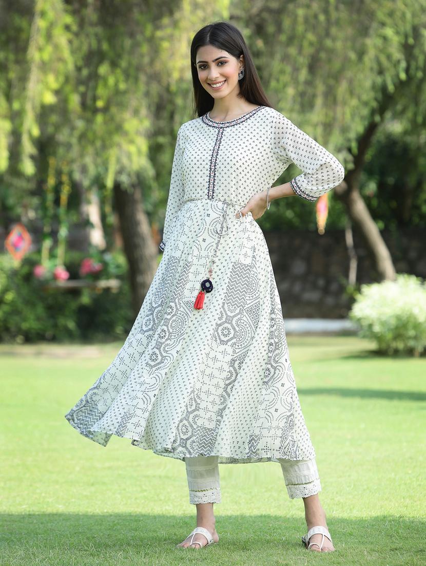 women's flared kurta