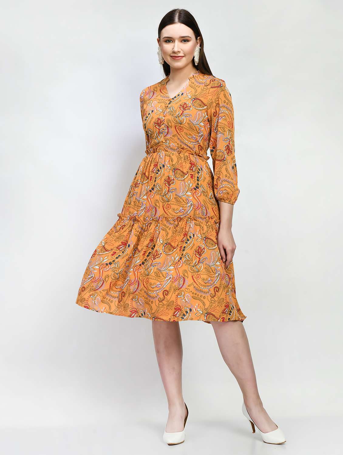 women's tiered dress floral dress