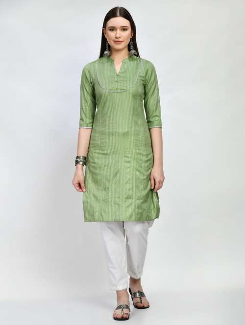 women's straight kurta - 20024016 - Standard Image - 0