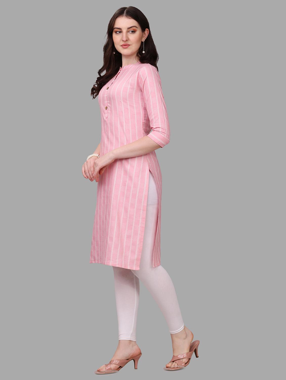 women's straight kurta - 20024689 - Standard Image - 1