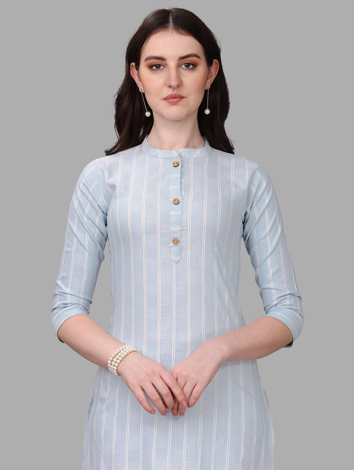 women's straight kurta - 20024691 - Standard Image - 4