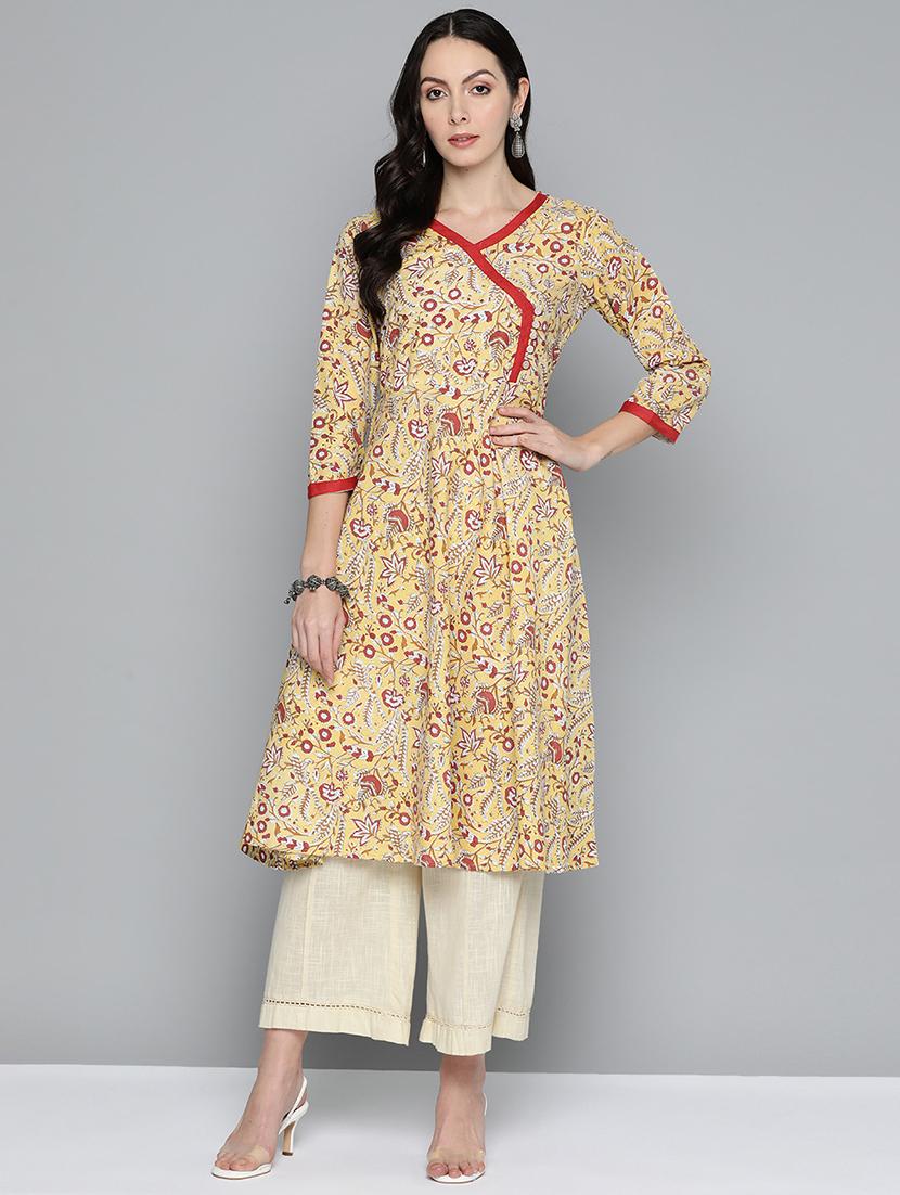 women's angrakha kurta - 20024778 - Zoom Image - 0