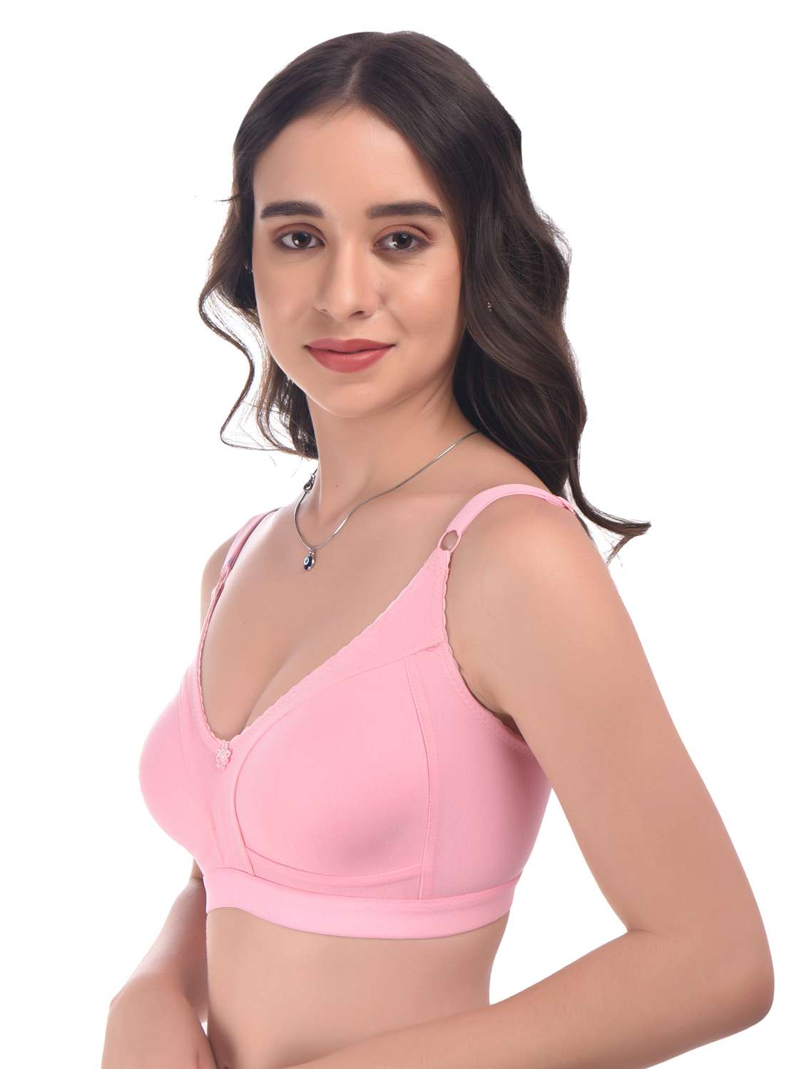 pink hosiery tshirt bra - 20024932 -  Standard Image - 1