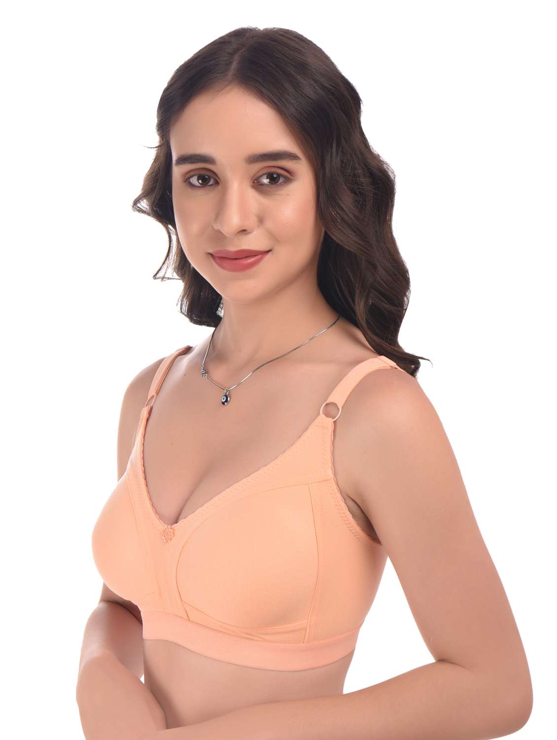 red hosiery tshirt bra - 20024934 -  Standard Image - 1