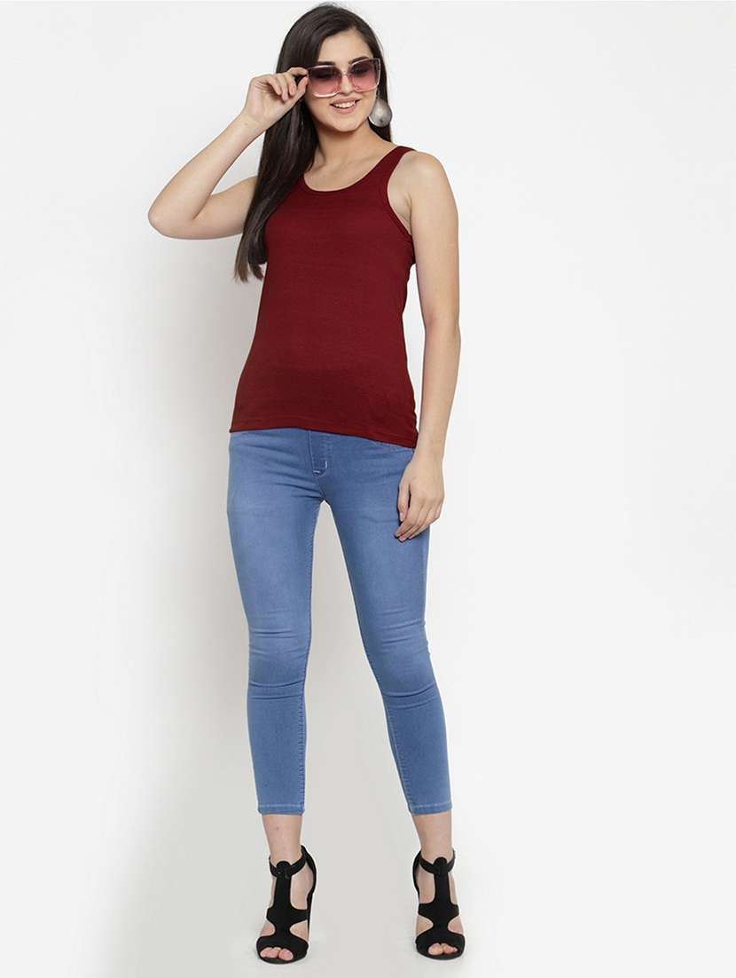 multicolor (pack of 2) camisole tank top vest  - 20025382 -  Standard Image - 4