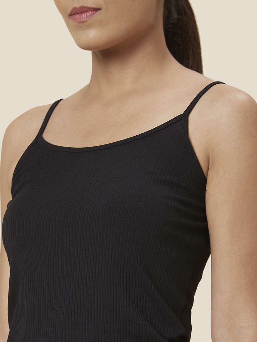 women's straight shoulder strap top - 20025431 -  Standard Image - 4