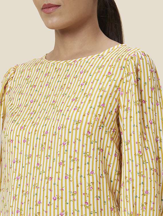 women's straight boat neck top - 20025444 -  Standard Image - 4