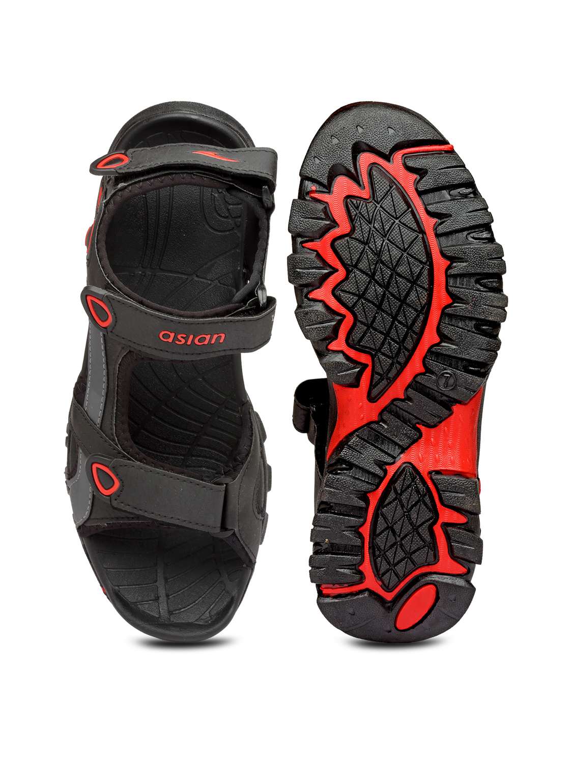 men black slip on floater - 20025787 -  Standard Image - 4