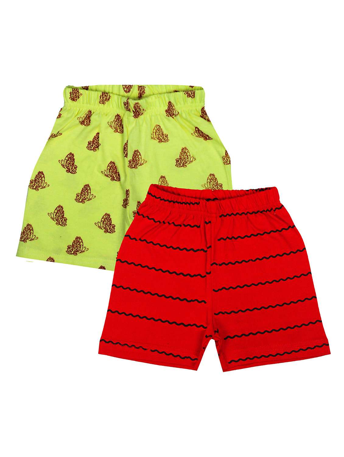 pack of 2 printed boys shorts