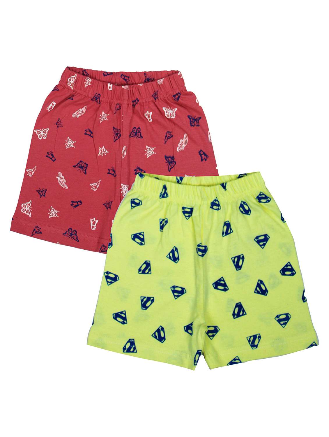 pack of 2 printed boys shorts