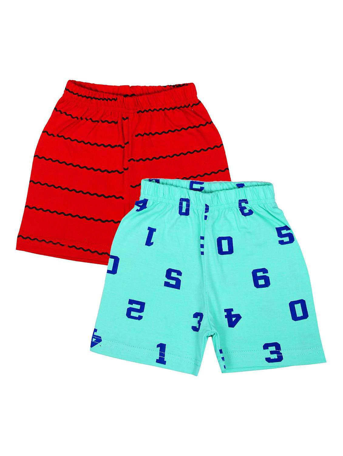 pack of 2 printed boys shorts