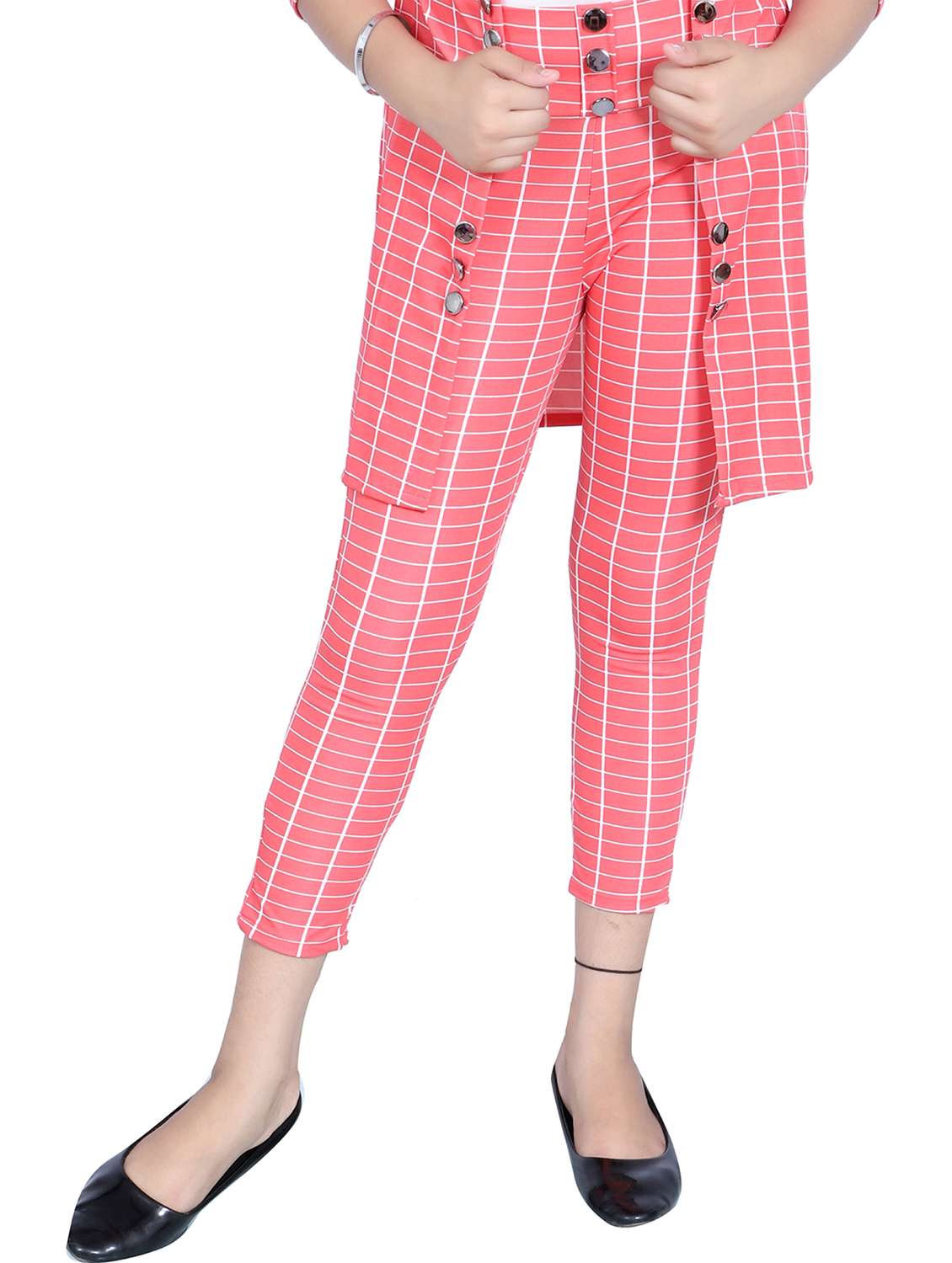 girls top and bottom set with jacket - 20029704 - Standard Image - 4
