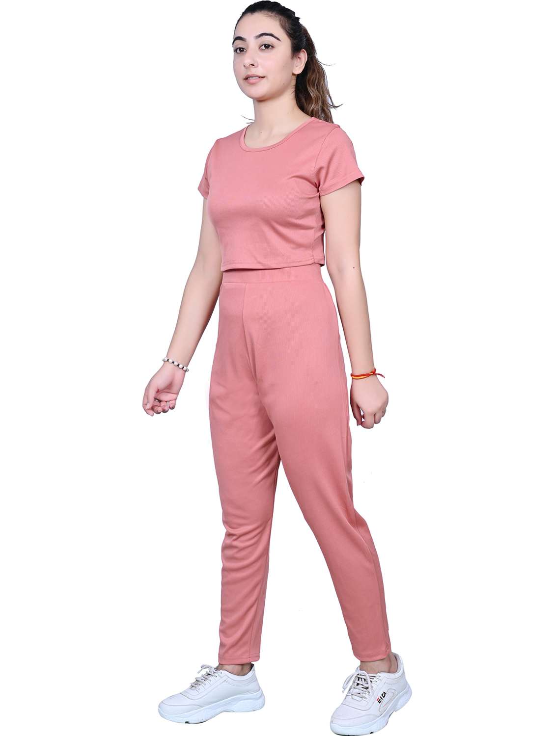 solid full lenght co-ord set - 20029855 -  Standard Image - 1