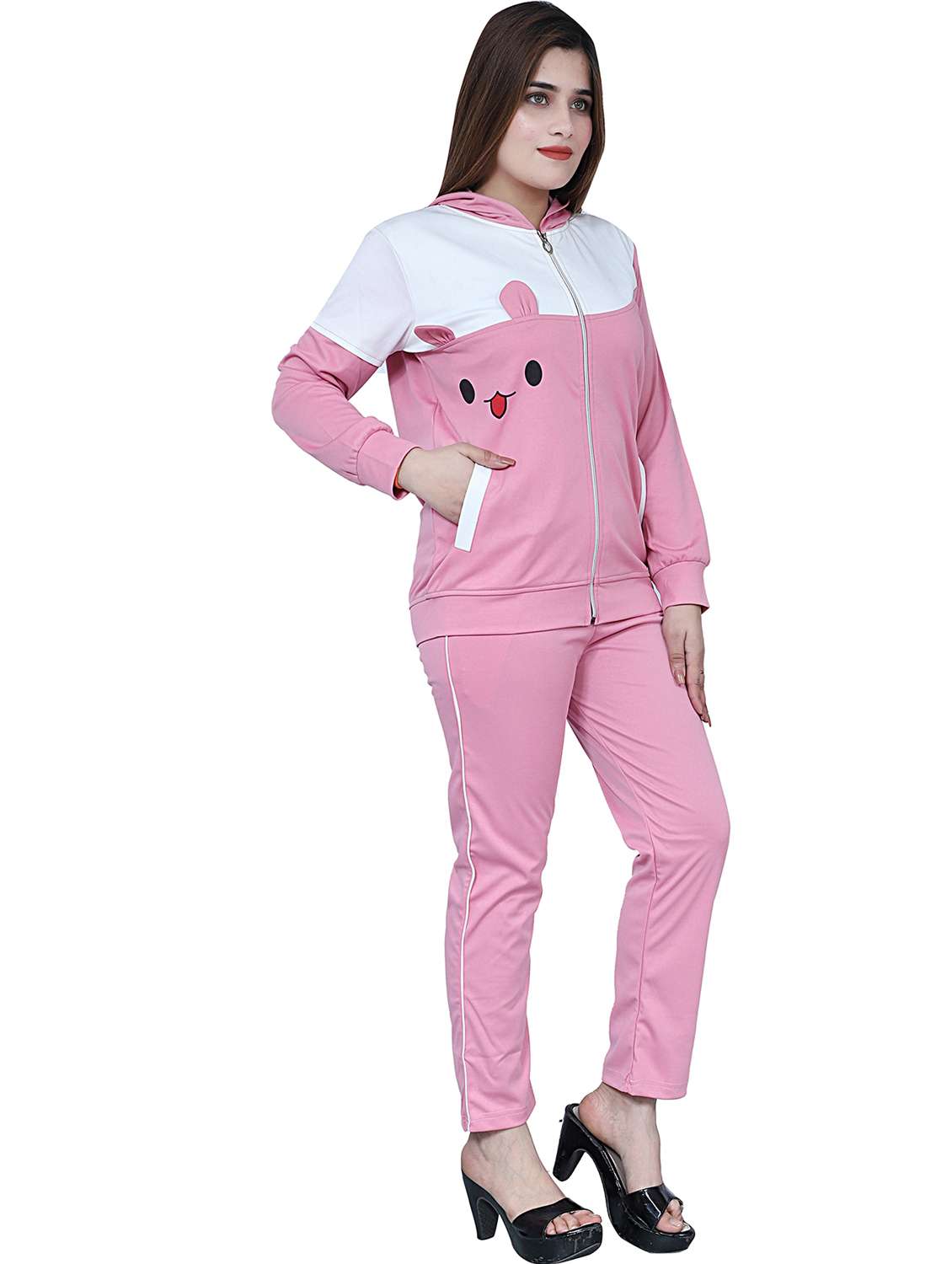 color block full lenght co-ord set - 20029858 -  Standard Image - 1