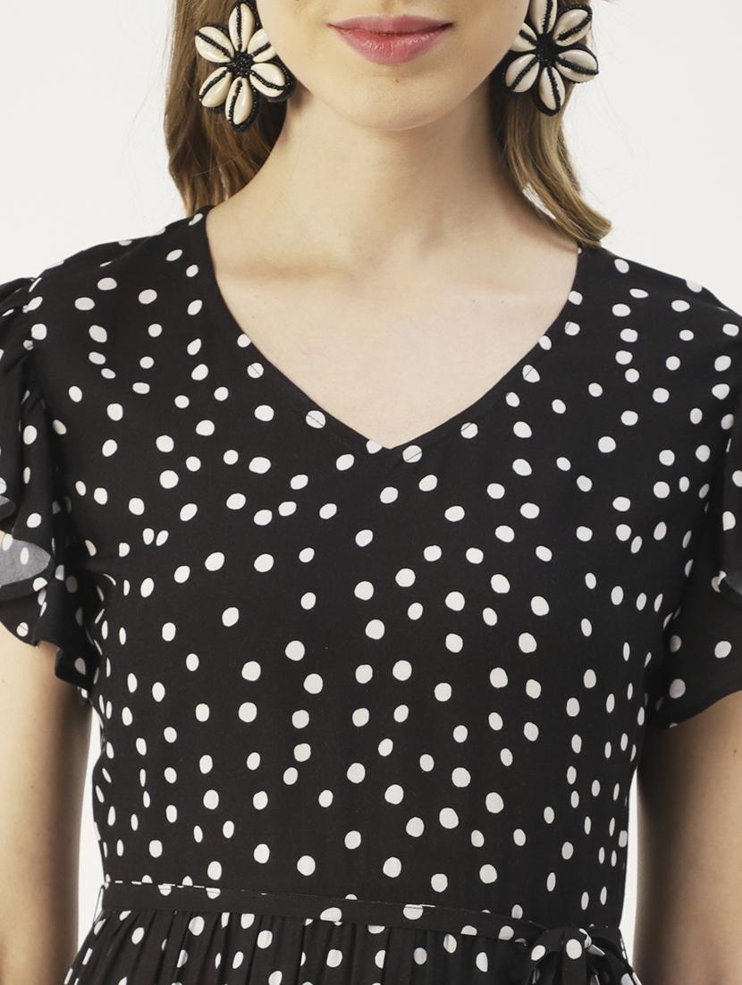 women's high low checks dress - 20031224 - Standard Image - 4
